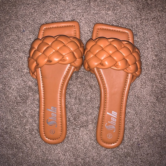 SHEIN Shoes - Braided square toe sandals
